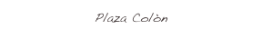 Plaza Colòn